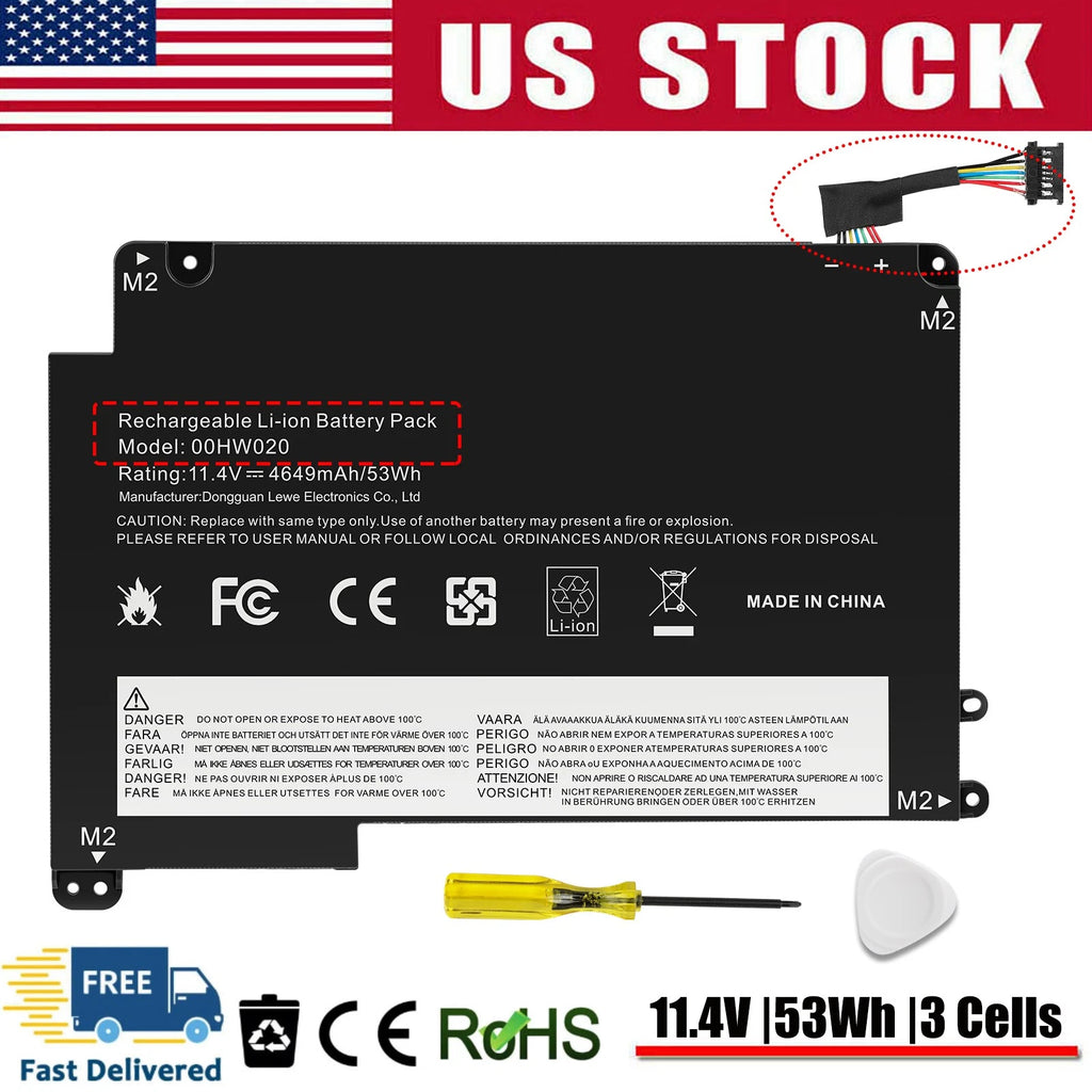 ?00HW020 00HW021 Battery For Lenovo ThinkPad Yoga 460 20EL P40 S3 Yoga 14 20DM