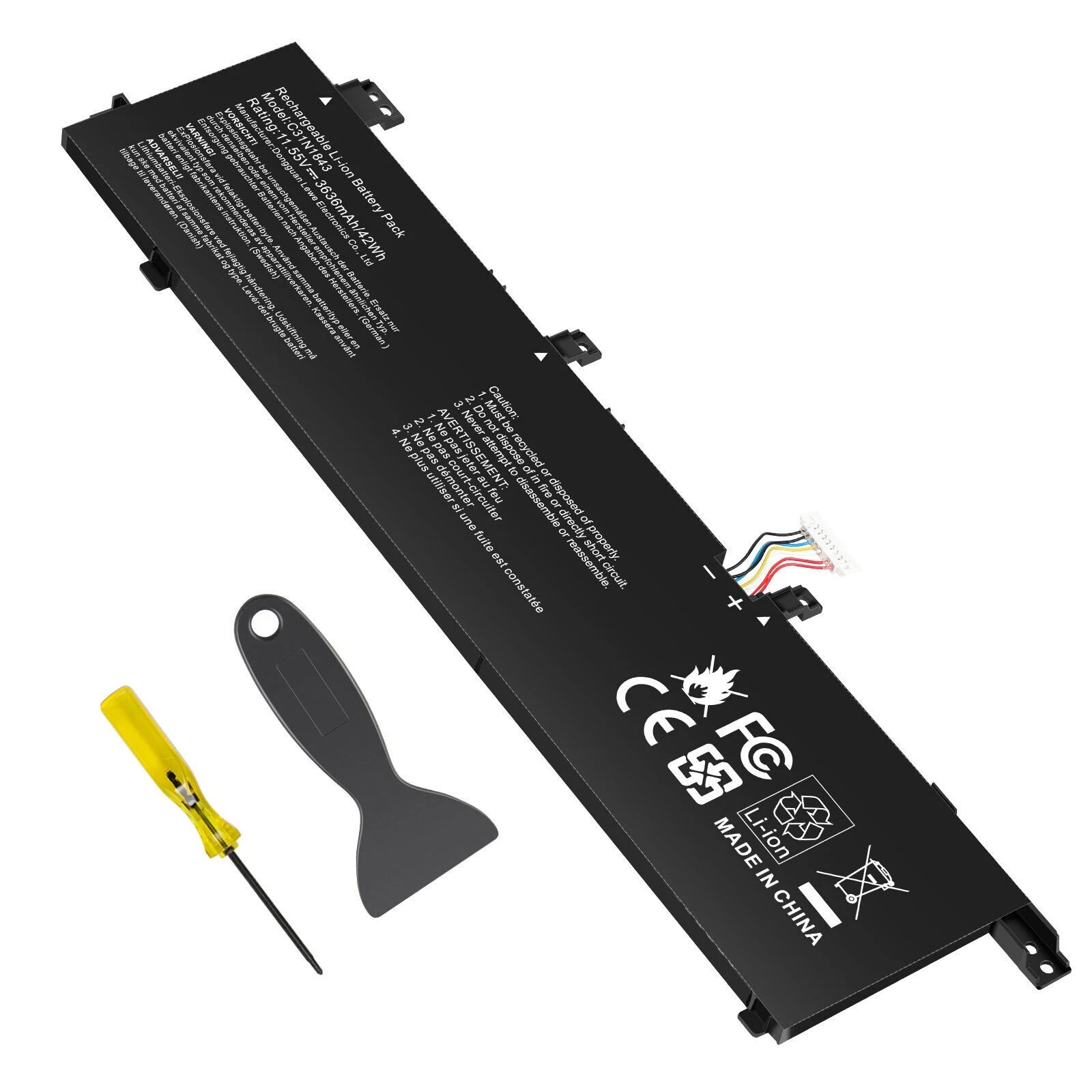 ?New C31N1843 Battery For Asus VivoBook S14 S432FA S15 S532FA S532FL 42Wh FAST