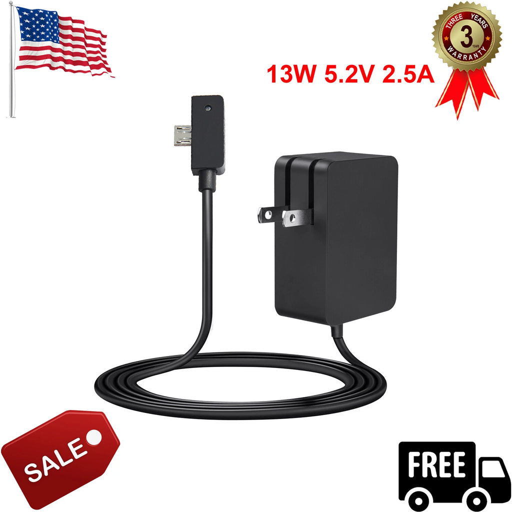 5.25V 3A AC Power Charger Adapter For Microsoft Windows Surface 3 1623 1624 1751