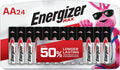 Energizer AA Batteries, Max Alkaline, 24 Count