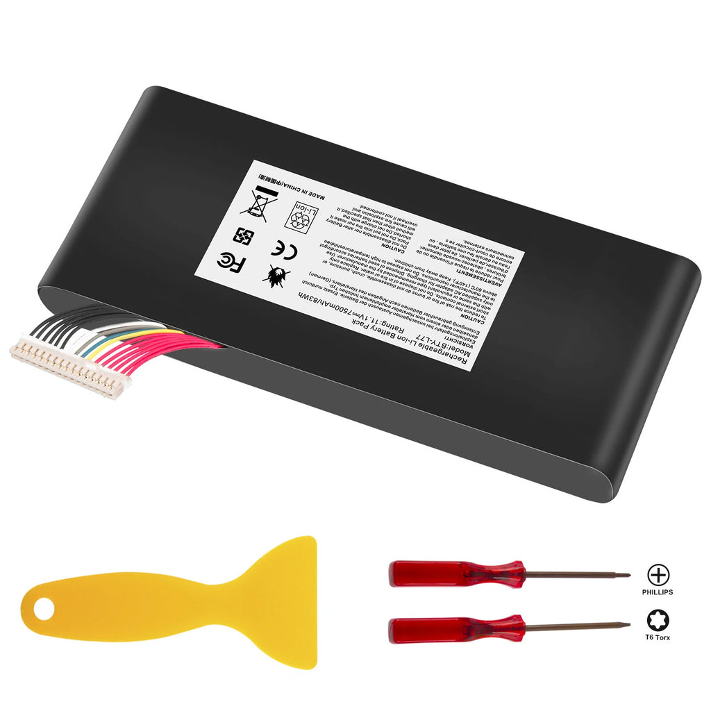 BTY-L77 Battery for MSI GT72 2QD 2QE GT72S 6QF 6QD GT80 2QE MS-1782 MS-1785 83Wh