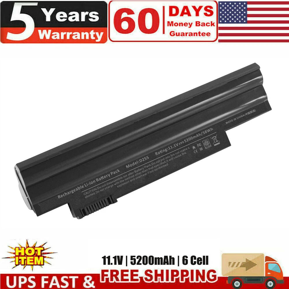 D260 D270 Battery for ACER Aspire one 522 722 D255 D255E D257 AOD257 AL10G31