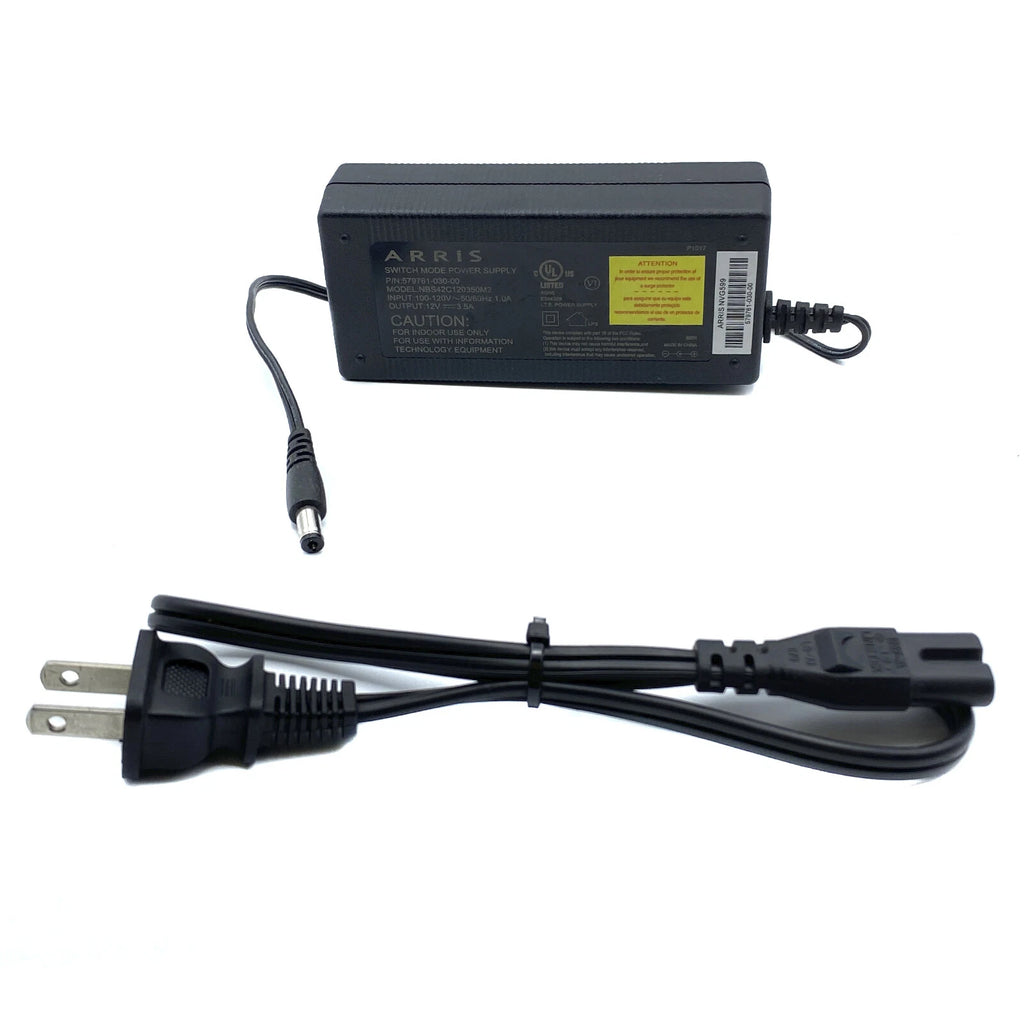 New Genuine Arris AC Adapter for NVG599 AT&T U-Verse Gateway Modem Router w/PC