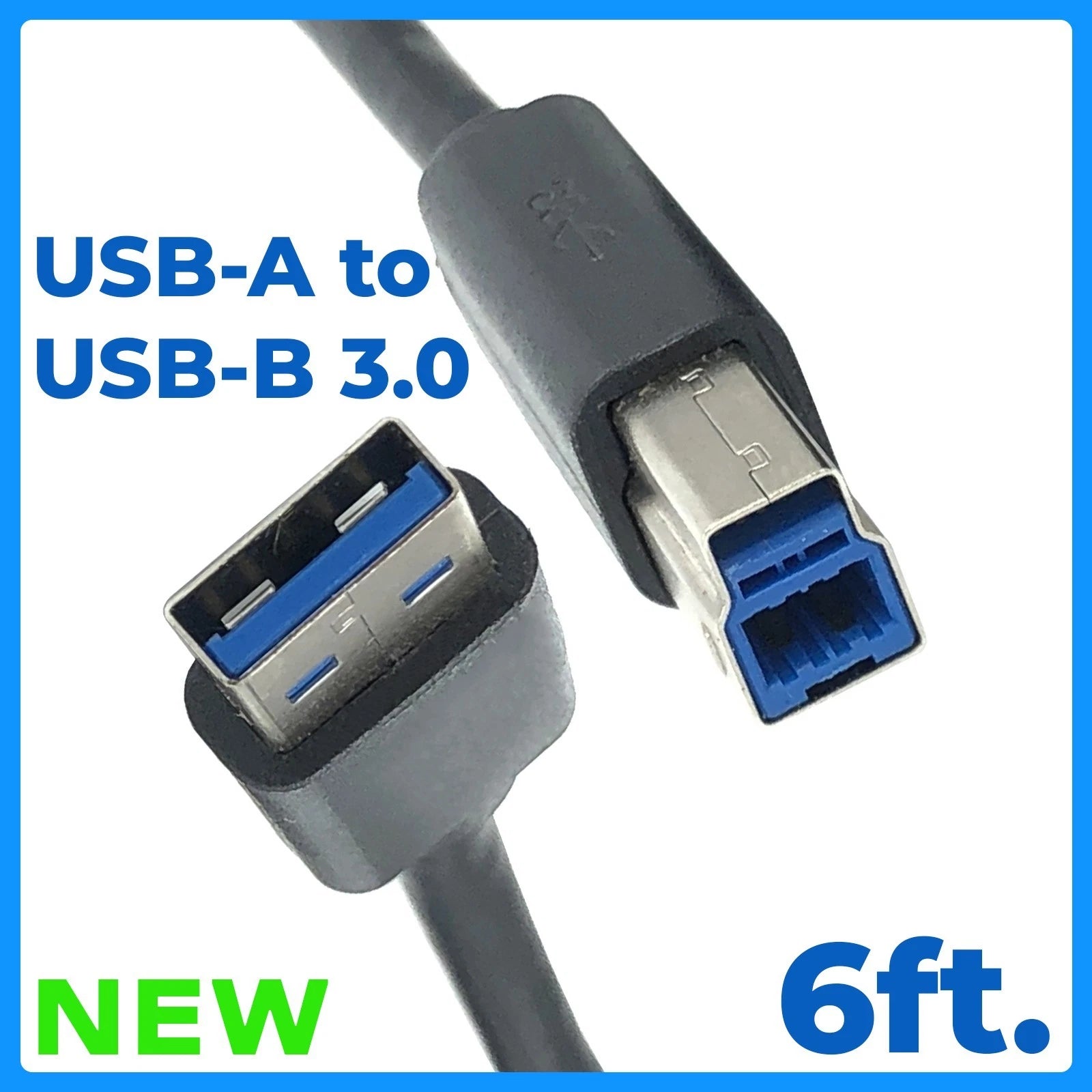 NEW Genuine 5ft Cable USB 3.0 Type A to B for Lenovo ThinkPad Ultra Dock DK1523