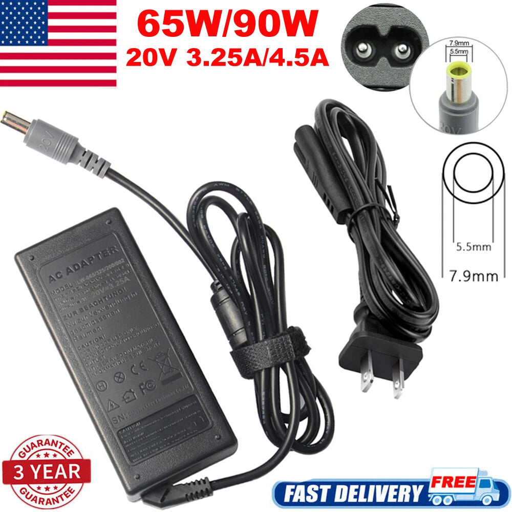AC Adapter Charger Power Cord For Lenovo ThinkPad T430s T420s T510 T520 T520i