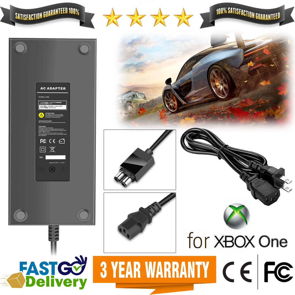 Adapter Brick Charger Power Supply Cord Cable for Microsoft XBOX ONE Console PSU