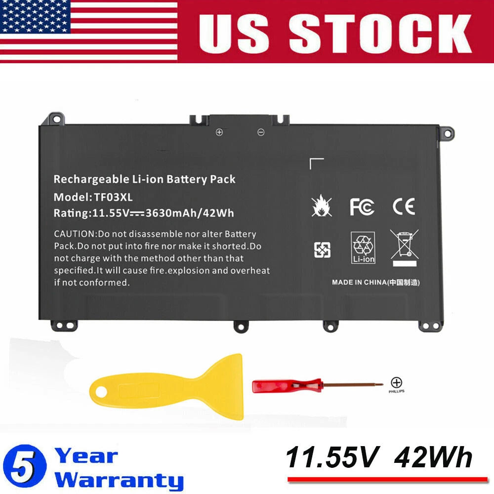 ?TF03XL Battery For HP Pavilion 15-CD TF03041XL HSTNN-LB7J HSTNN-LB7X 920070-855