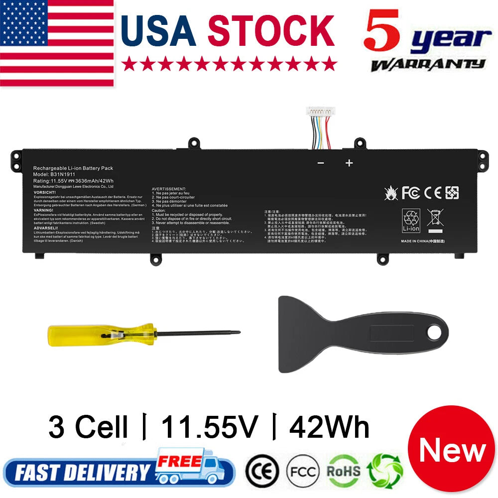 B31N1911 C31N1911 Battery for ASUS VivoBook Flip TP420 TM420 TP470 TM420UA 42Wh