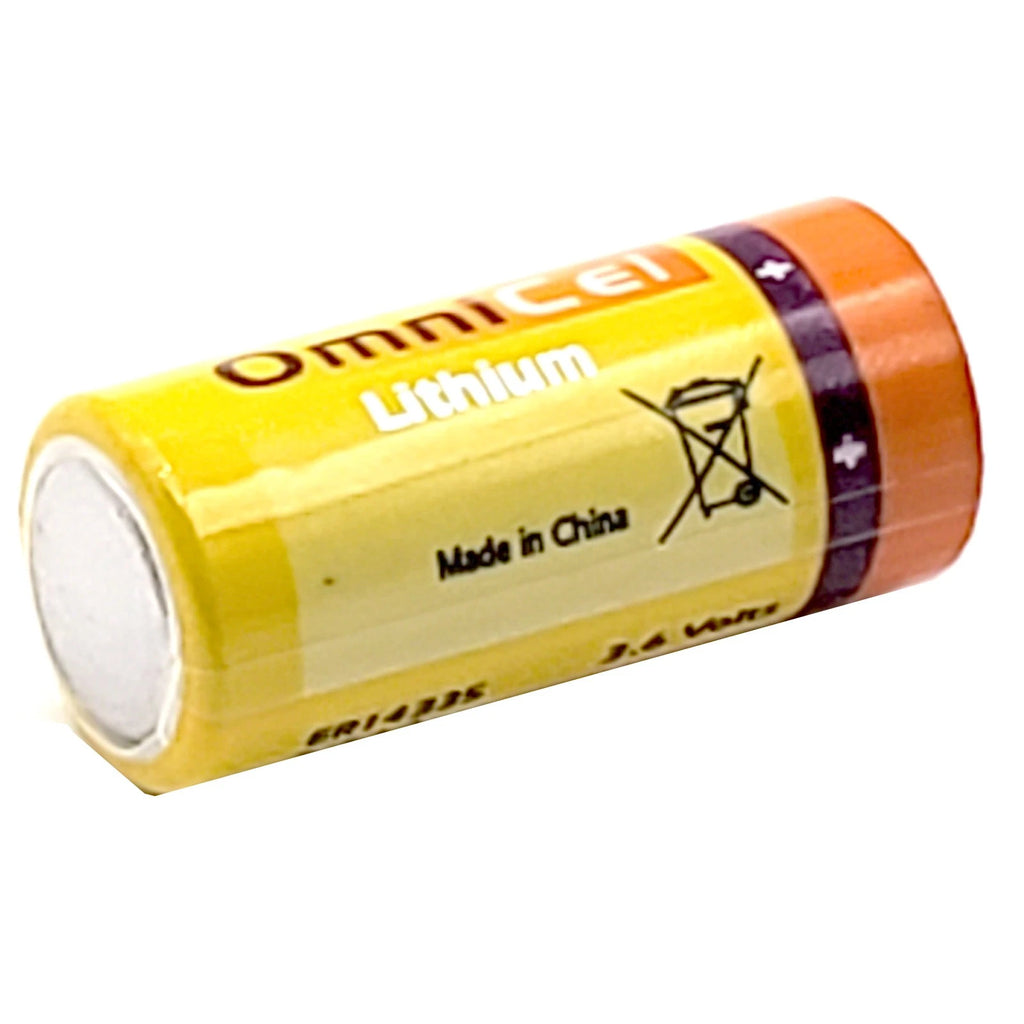 OmniCel ER14335 3.6V 1.65Ah 2/3AA Lithium Button Top Battery