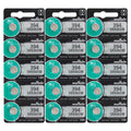 15 Murata Replaces Sony 394 SR936SW LR936 LR45 Silver Ox 1.55V Watch Battery