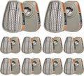 6001CN Filter Cartridges Replacement for Gas Respirator Activated Carbon Filters