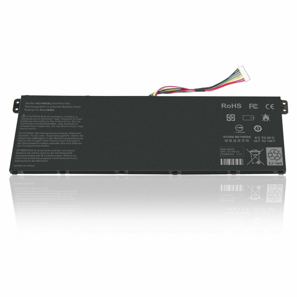 Laptop Battery for Acer Chromebook CB5-311 CB3-531 CB5-571 AC14B18J Fancy