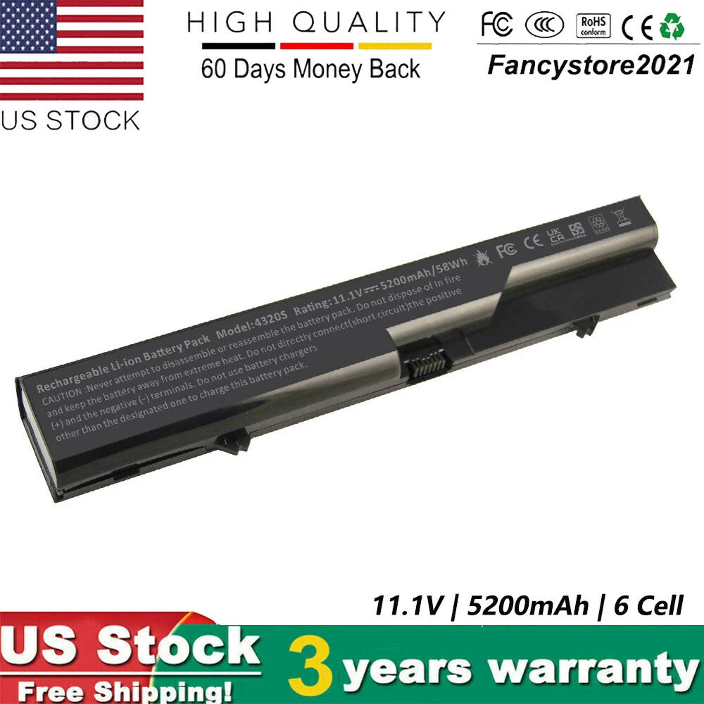 Laptop Battery For HP ProBook 4320s 4325s 4326s 4421s 4425s 4520s 4525s 4420s