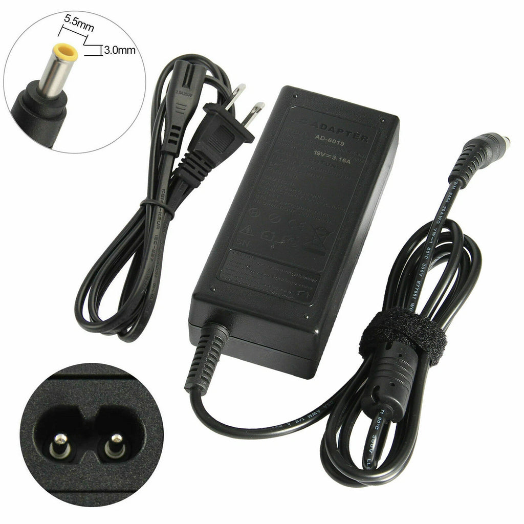 60W AC Adapter Charger for SAMSUNG NP-RV511I NP-RV711 NP305E7A RV515-A01 Laptop