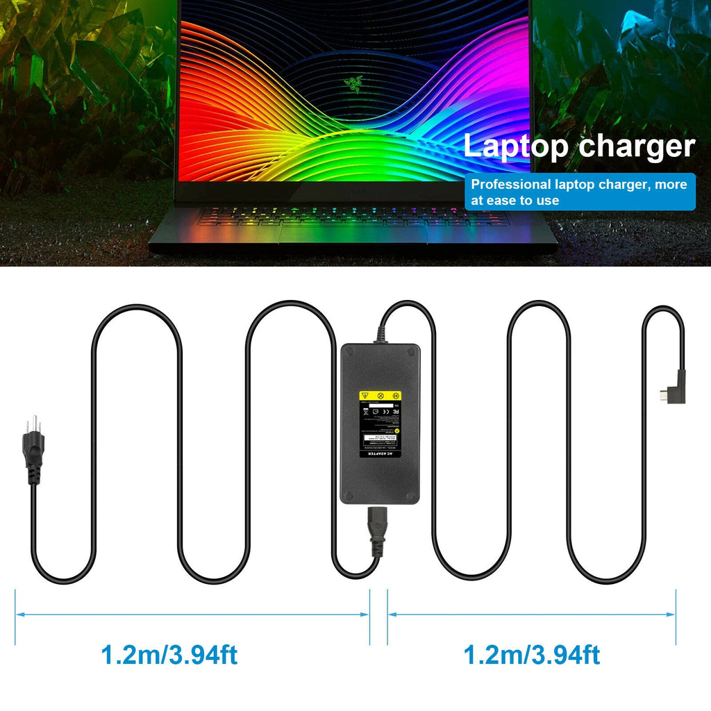 230W AC Adapter Charger For Razer Blade 15 RZ09-03286E22-R3U1 i7 Gaming Laptop