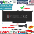 ?F3YGT Battery For Dell Latitude 12 13 14 E7280 E7480 7480 7490 7380 7390 DM3WC