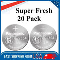 20 PCS Panasonic CR2354 Lithium Battery 3V Button Cell Computer Portable Devices