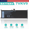 7VKV9 battery For Dell XPS 12 9250 Latitude 12 7275 Notebook 9TV5X 7.6V 30WH