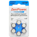 Cochlear Implant batteries A675 Hearing Aid 6 Batteries