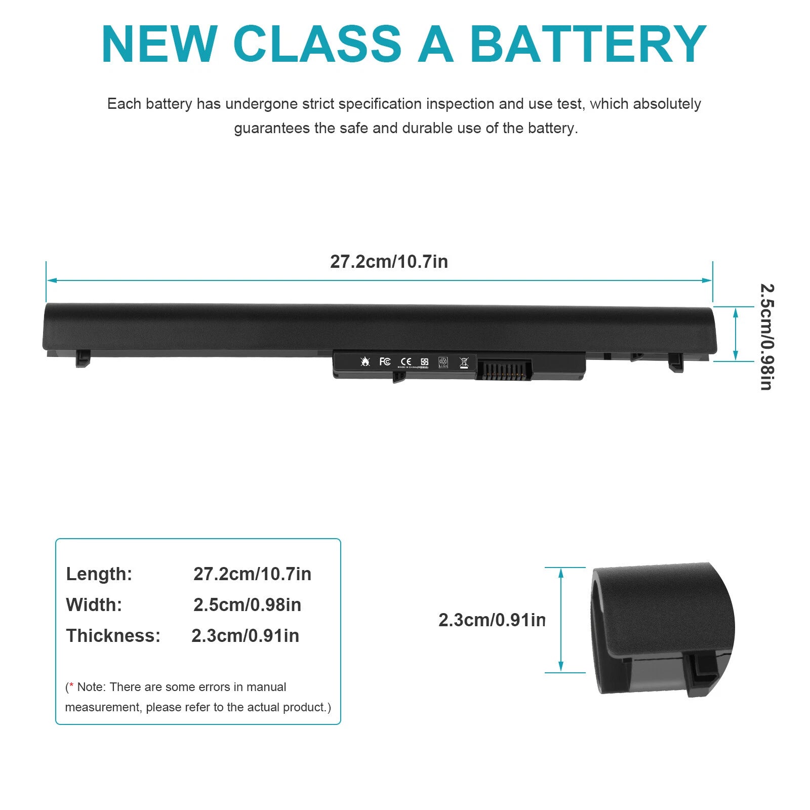 LA03 LA04 Battery for HP 15-F233WM 15-F247NR 15-F271WM 15-F272WM 776622-001 41wh
