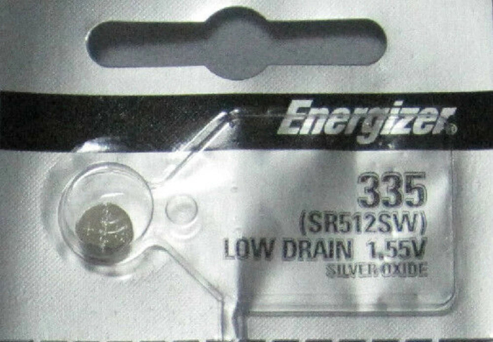 2 Energizer 335 SR512SW SR512W Watch Batteries Usa Seller