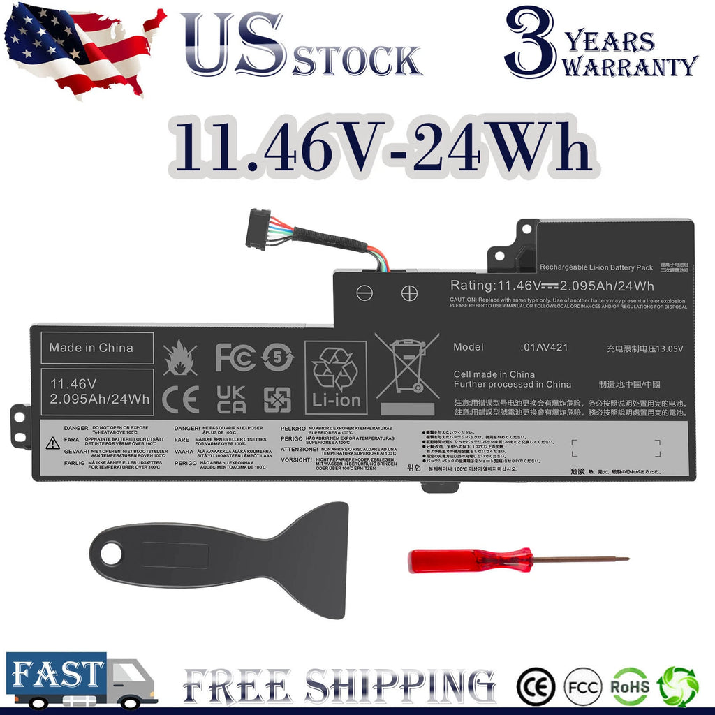01AV420 01AV421 01AV489 01AV419 battery For Lenovo ThinkPad T470 T480 A475 A485