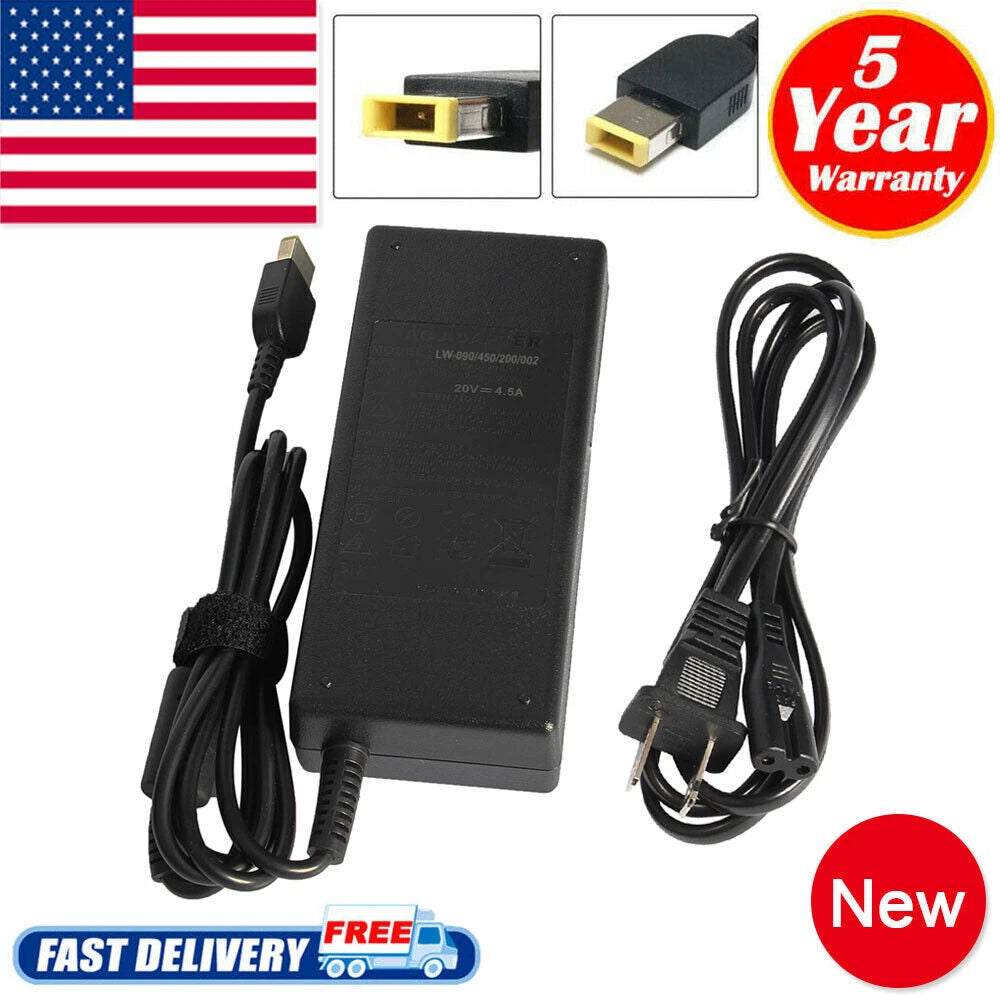 90W AC Adapter Charger For Lenovo Thinkpad L440 L450 L540 X250 T540p T550 T560