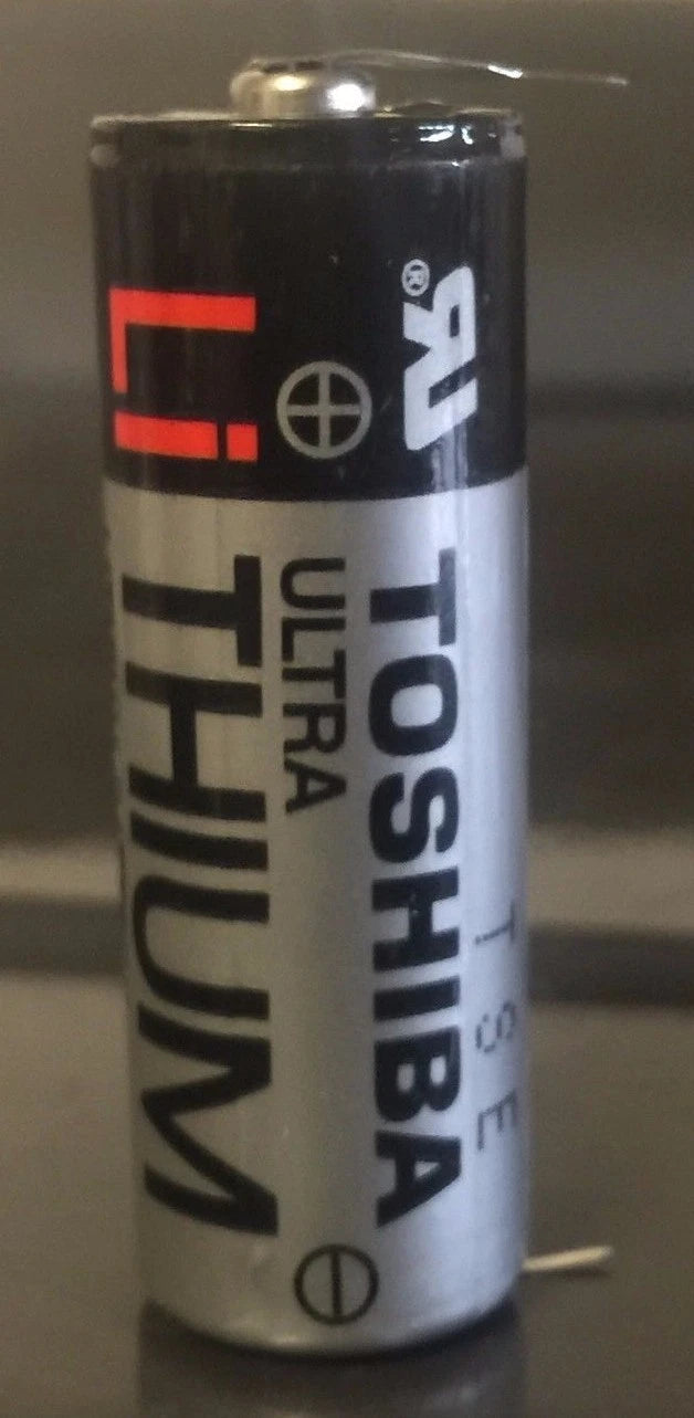 Brand New Toshiba ER17500V 3.6V 2700mAh Lithium PLC Battery with Pins