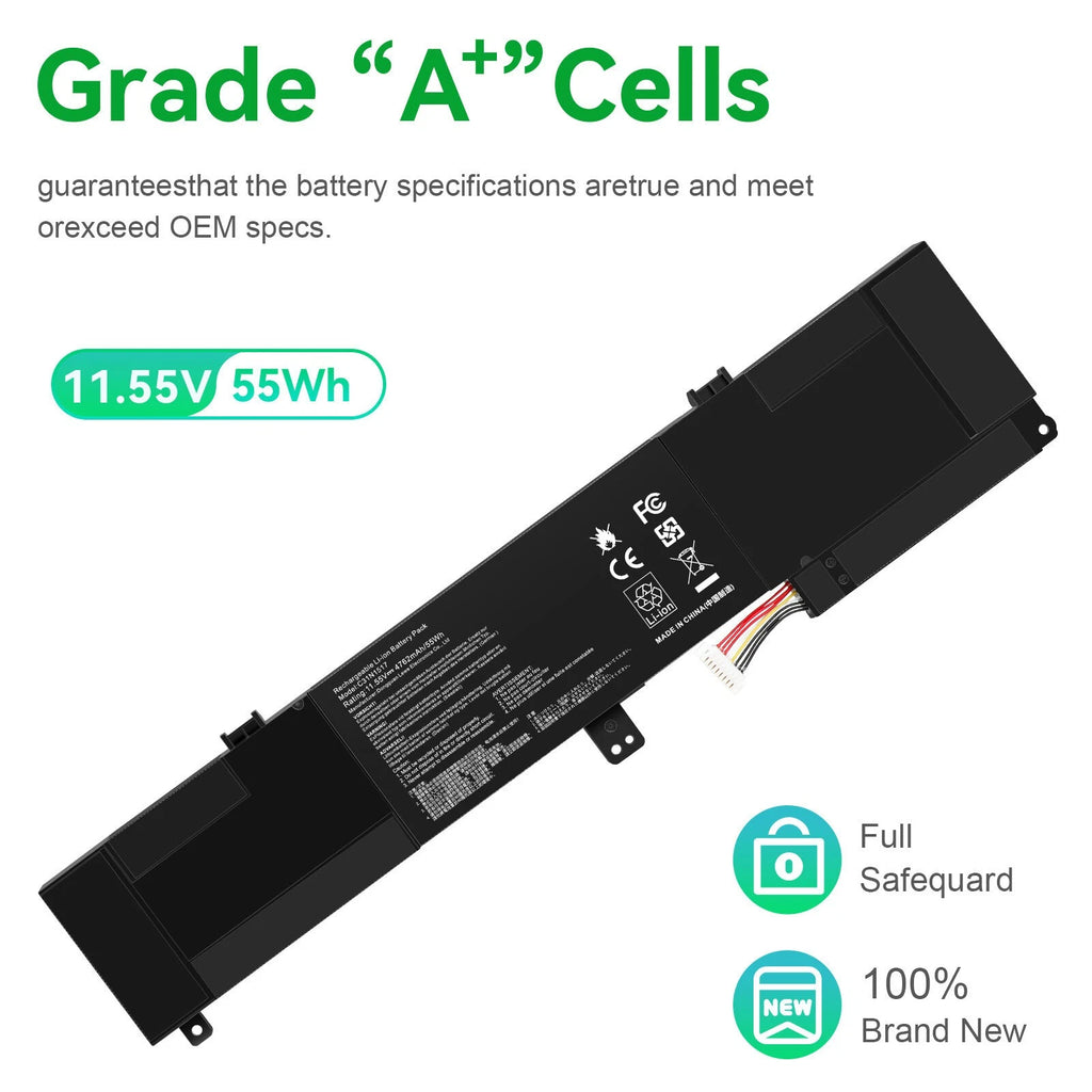 C31N1517 Laptop Battery For ASUS VivoBook Flip Q304 Q304U Q304UA TP301 TP301