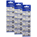 US SELLER! 30 x AG1 164 364 SR621 SR621SW LR621 SR60 WATCH BATTERY FREE SHIPPING
