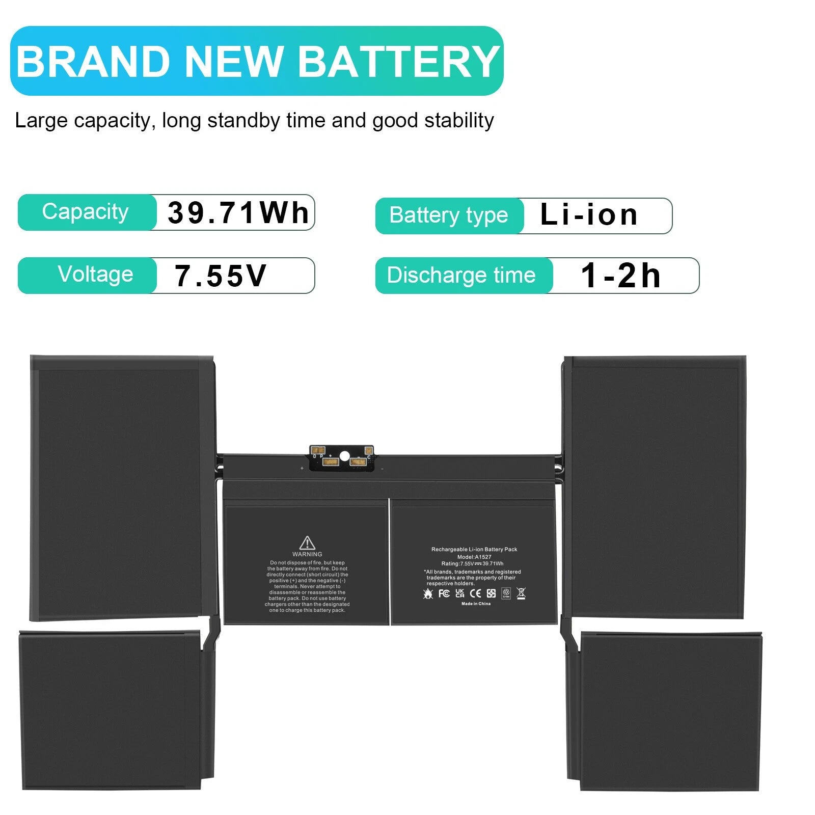 ?LOT 10x A1527 Battery for Apple MacBook Retina 12" Early 2015 2016 Mid 2017