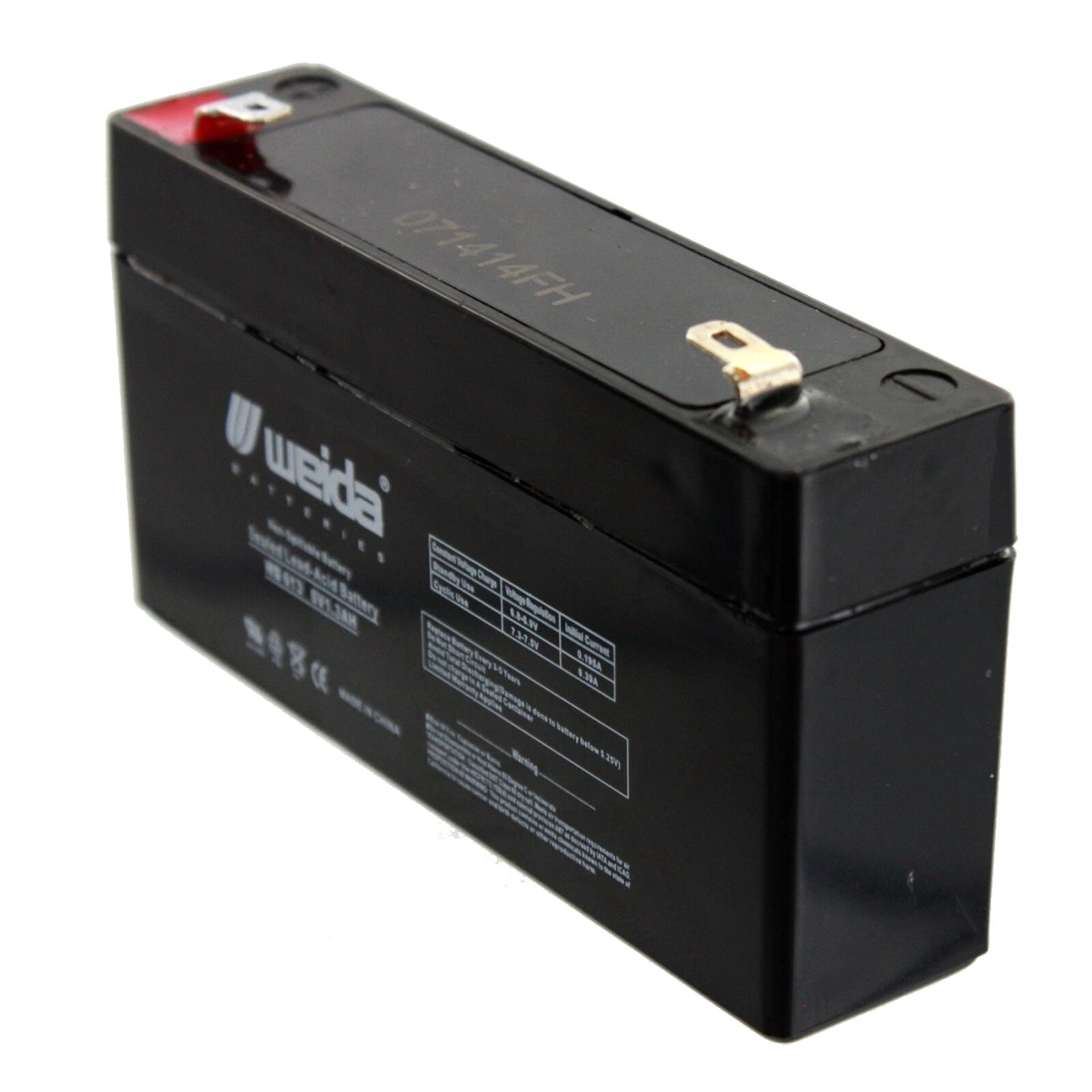 NEW 5pc 6V 1.3Ah SLA Battery WB613 For UB613, PS612, WKA6-1.3F