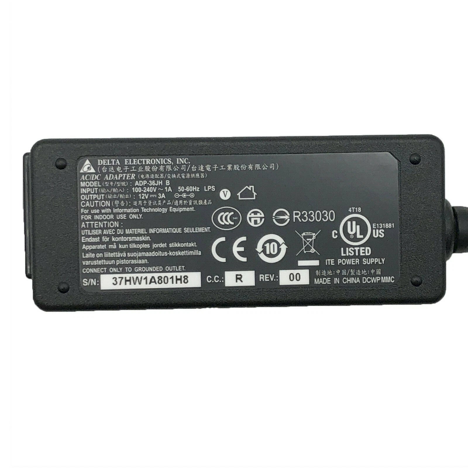 NEW Genuine Delta AC Adapter BenQ LCD Monitors FP Series Power Supply