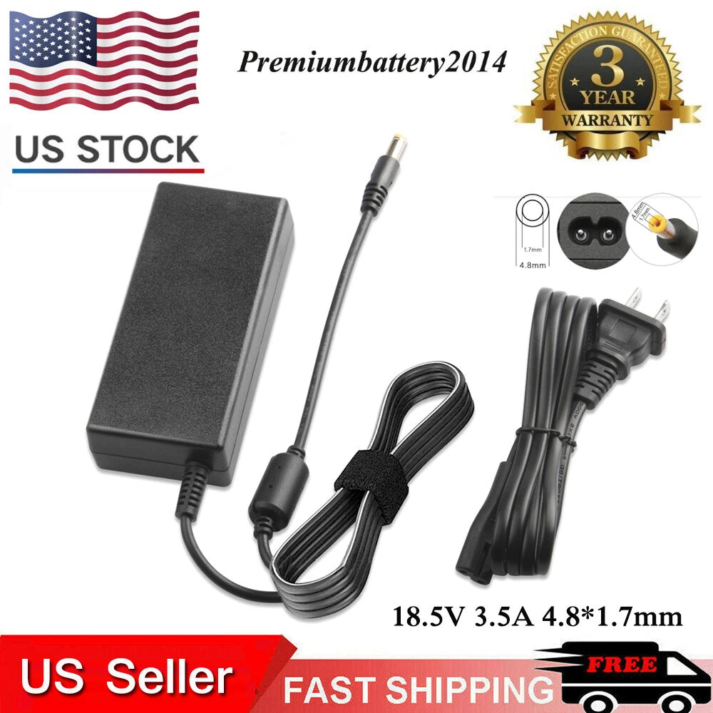65W AC Power Adapter Charger for HP Pavilion DV1000 DV2000 DV4000 DV6000 DV9000