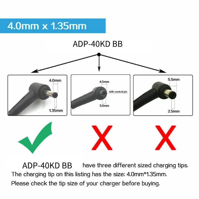For Asus Laptop Charger AC Adapter Power Supply C202S Chromebook ADP-40KD BB