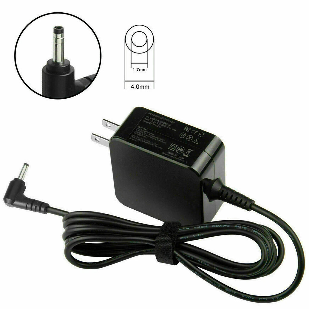 45W Power AC Adapter Charger for Lenovo IdeaPad Slim 3 14" 14IML05 81WA