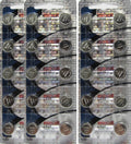 25 Pack Maxell AG13 LR44 357 Button Cell Battery