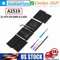 ??A2519 Battery For Apple MacBook Pro 14" A2442 M1 2021 Year MKGR3LL/A EMC 3650