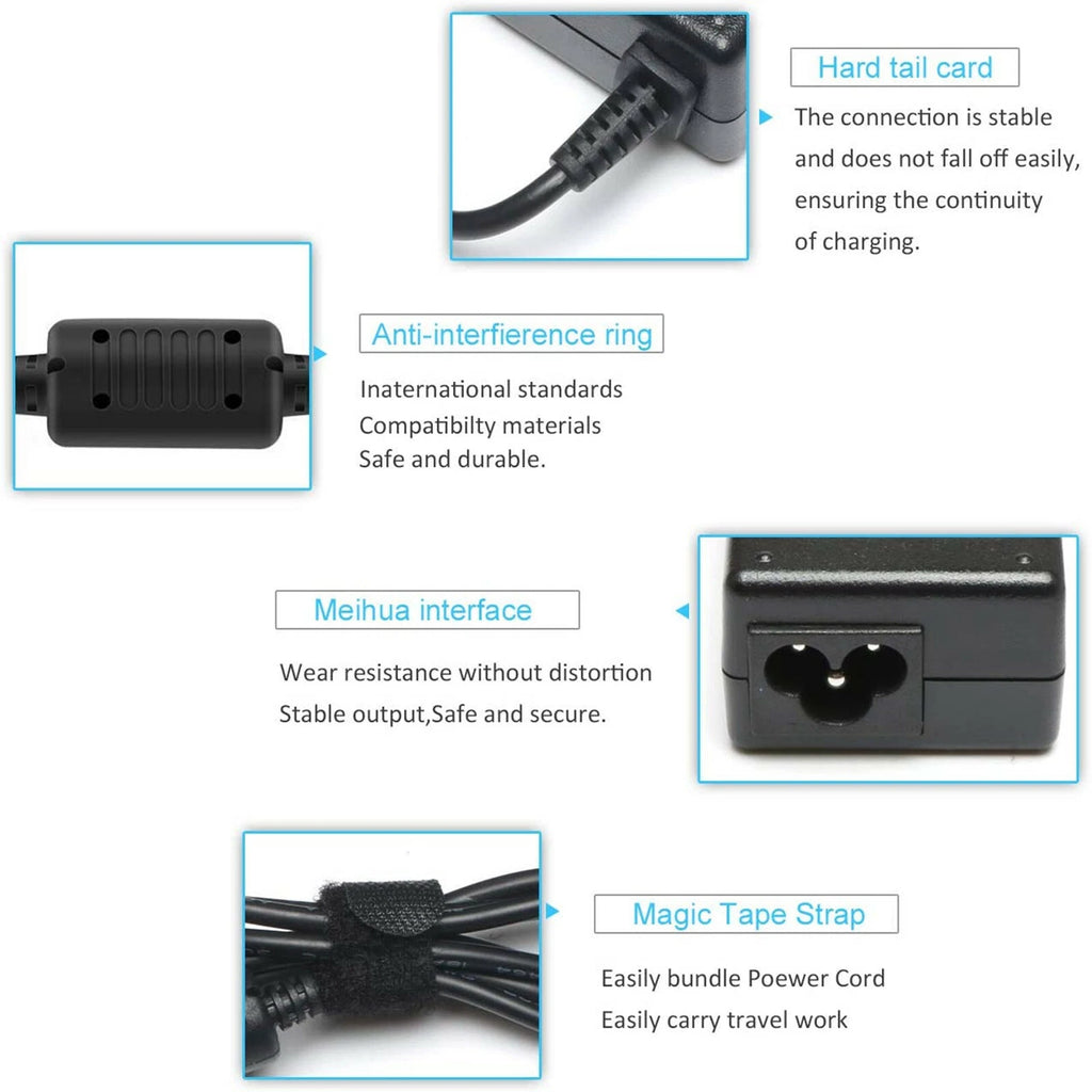 For Lenovo Ideapad 300 300S 320-15ABR Laptop AC Adapter Power Charger 20V 2.25A