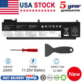 24Wh New Battery 00HW022 For Lenovo ThinkPad T460s T470s SB10F46460 00HW023