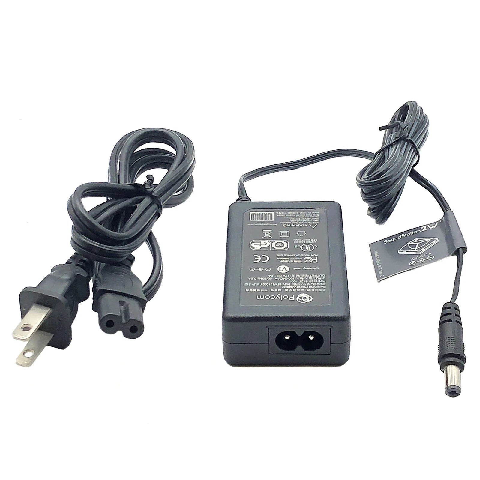 NEW Genuine Polycom AC Power Adapter MUV-18W121000 Switching 1465-44271-001