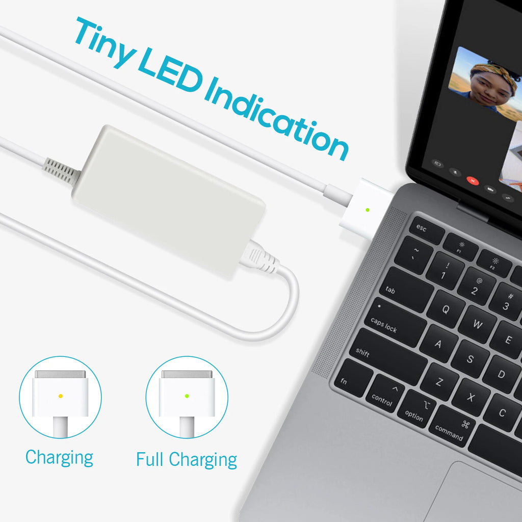60W For Apple MacBook Pro 13" AC Power Adapter Charger A1181 A1184 2009-2011 Mag