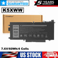 K5XWW Battery For Dell Latitude 7389 7390 L3180 5285 5289 2 in 1 71TG4 6CYH6