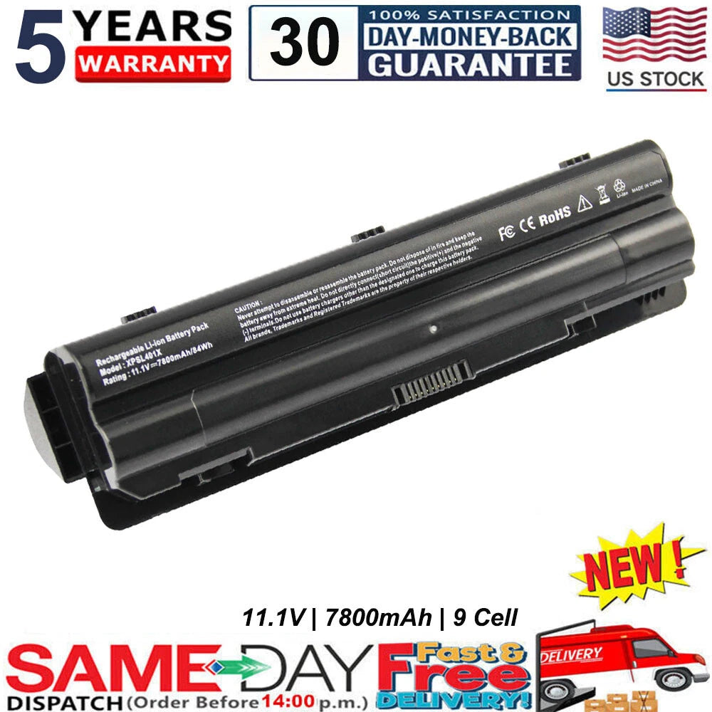 ?9Cell Battery for Dell XPS 14 15 17 L401X L501X L502X L701X L702X JWPHF R795X