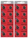LR44 / AG13 Toshiba 1.5V Alkaline Pack Of 20 Button Cell Batteries EXP 2024