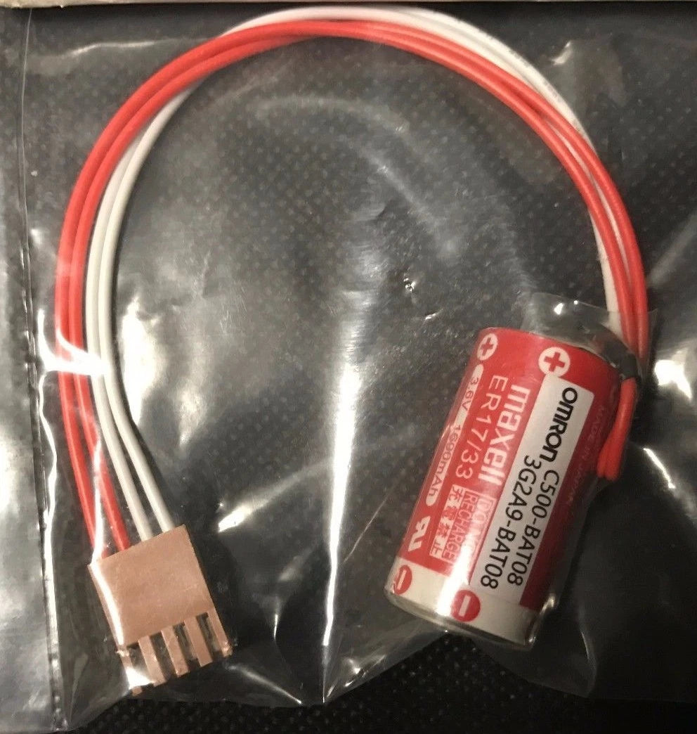 Brand New Omron 3G2A9-BAT08(C500-BAT08) PLC Controller Battery, Made in Japan