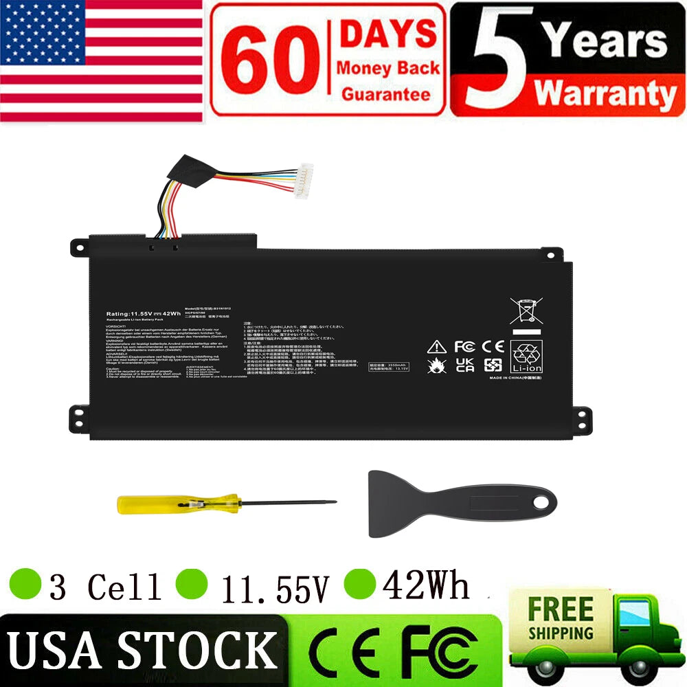??LOT B31N1912 C31N1912 Battery for ASUS VivoBook 14-E410MA L410MA E410KA E510MA