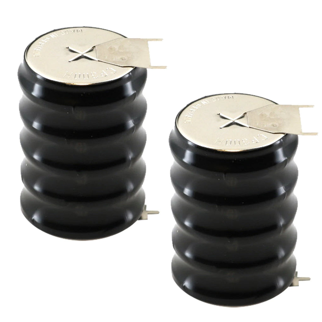 2x 5/CP300H-3PIN 6V 300mAh NiMH Battery w/PINS For MBU, GPS-Tracker, Servers