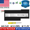 ?BTY-M6K Battery for MSI GS63VR 7RG Stealth Pro MS-17B4 MS-16K3 MS-16W1 MS-16R4