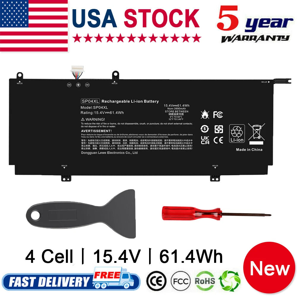 For HP Spectre x360 13-AP Series Battery SP04XL HSTNN-IB8R L28764-005